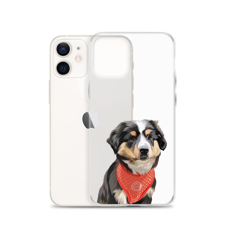 Curated Paws Custom Pet Portrait – iPhone Case Custom Pet Portrait Illustration Dog Cat Animal Drawing Artwork