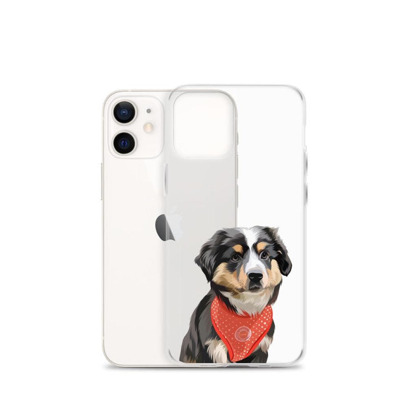 Curated Paws Custom Pet Portrait – iPhone Case Custom Pet Portrait Illustration Dog Cat Animal Drawing Artwork